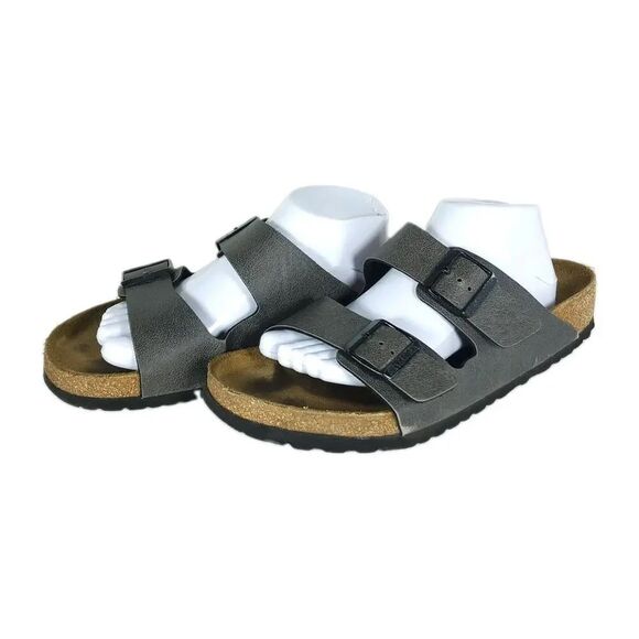Birkenstock Other - BIRKENSTOCK Arizona Men's EU43 US10 Anthracite Birko-Flor Slide Sandals
